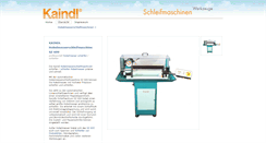 Desktop Screenshot of hobelmesserschleifmaschine.com