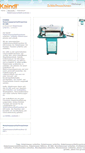 Mobile Screenshot of hobelmesserschleifmaschine.com